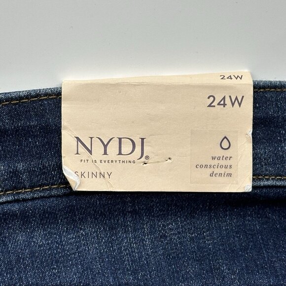 NYDJ Ami Skinny Legging Women's Plus Size 24W Cooper Stretch Denim Jeans NWT - Picture 15 of 16
